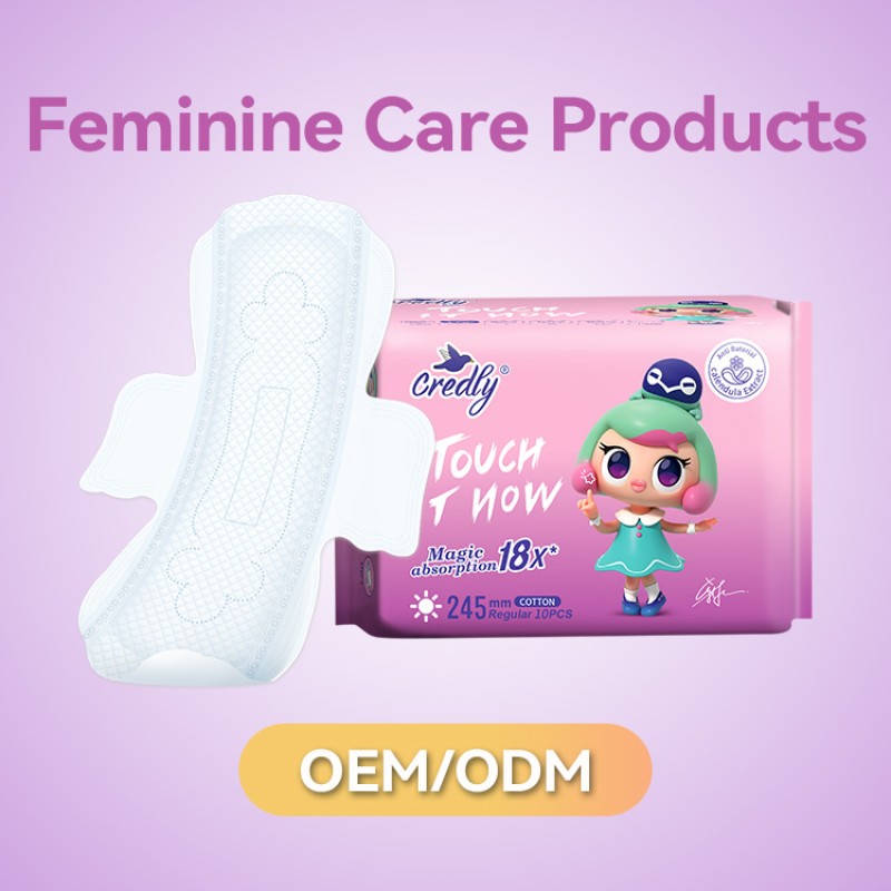 Sanitary Napkins Manufacturer - Hot Sale Professional Disposable Ultra Thin Breathable Winged
