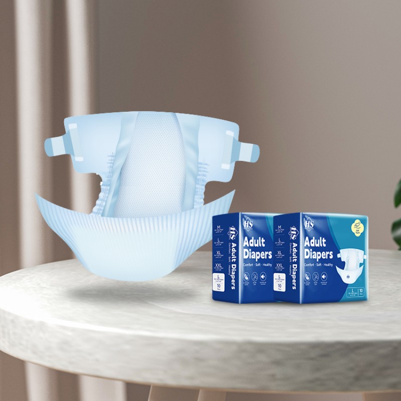 Adult Pull-Up Pants Manufacturer - Large XL Pull-Up Disposable Printed Cloth Breathable Cotton