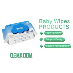 Baby Wipes Manufacturer - 80pcs Custom Ultra Soft Non-Woven Polyester Scented for Household