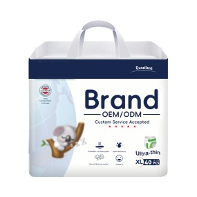 Adult Diapers Manufacturer - Disposable Adult Size Waterproof Nappy Non Woven Fabric Soft