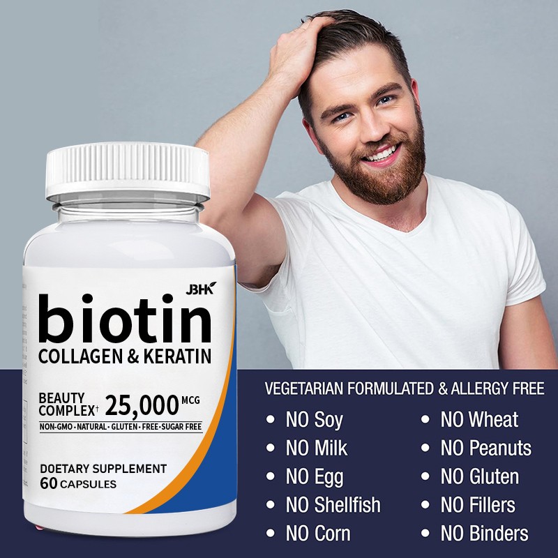 Hot Selling PRP Tube ACD Gel Biotin Gummies Biotine Shampoo Conditioner OEM/ODM Hair Growth Serum w Function