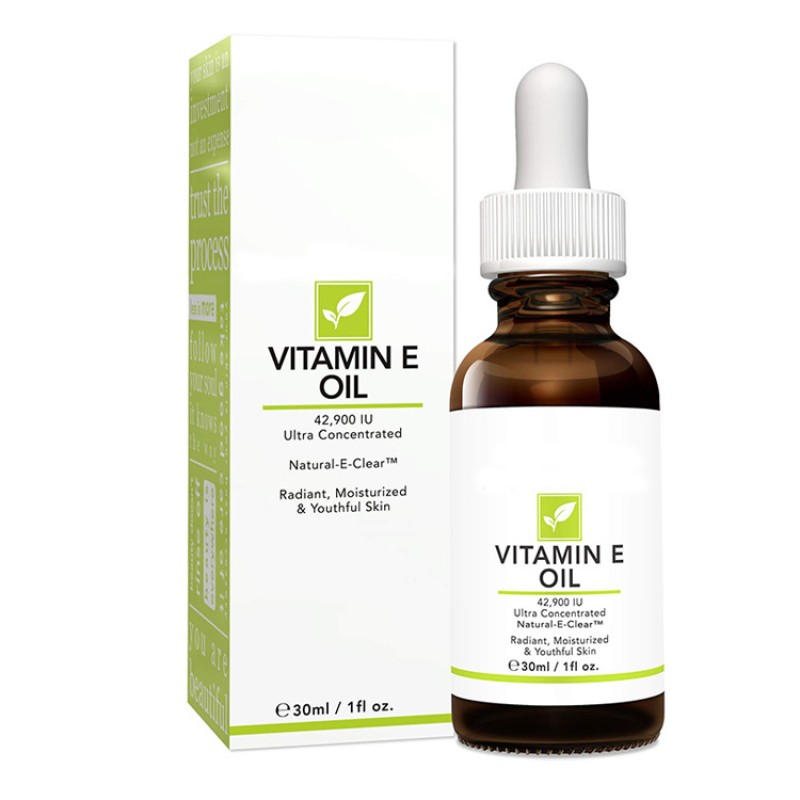 OEM Private Label Vitamin E Oil Hydrating Softening Anti-Acne Scars Stretch Marks Dark Spots Whitening Anti-Wrinkle Pill Dosage