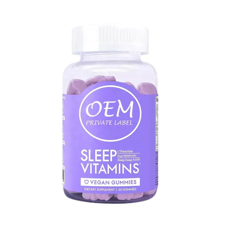 OEM Sleep Gummies Vegan Antistress Supplements for Adults Pregnant Women 80 Count Gummy Candy Vitamins in Bottle 2nd Product