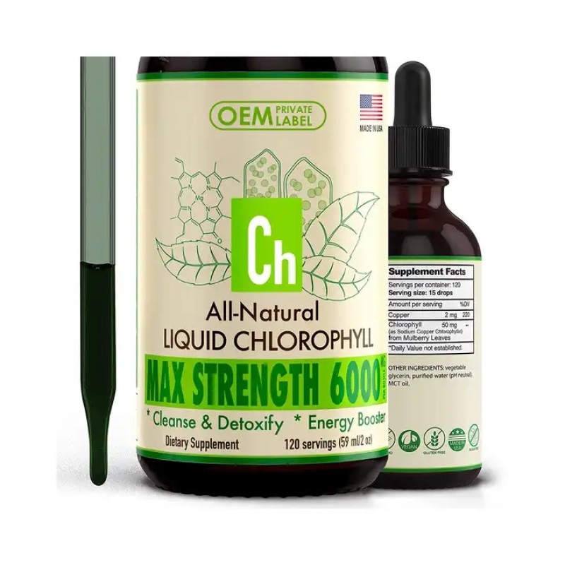 Groothandel Snel Absorberende Tinctuu Van Vloeibare Chlorofyl Druppels Beauty Products Voor Volwassenen En Kinderen