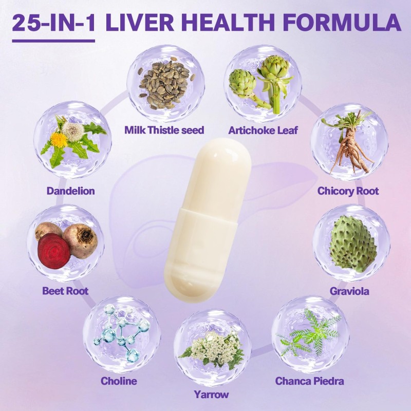OEM Factory Direct Sales Private Label Natural Milk Thistle Liver Capsules for Adults Not for Pregnant Women