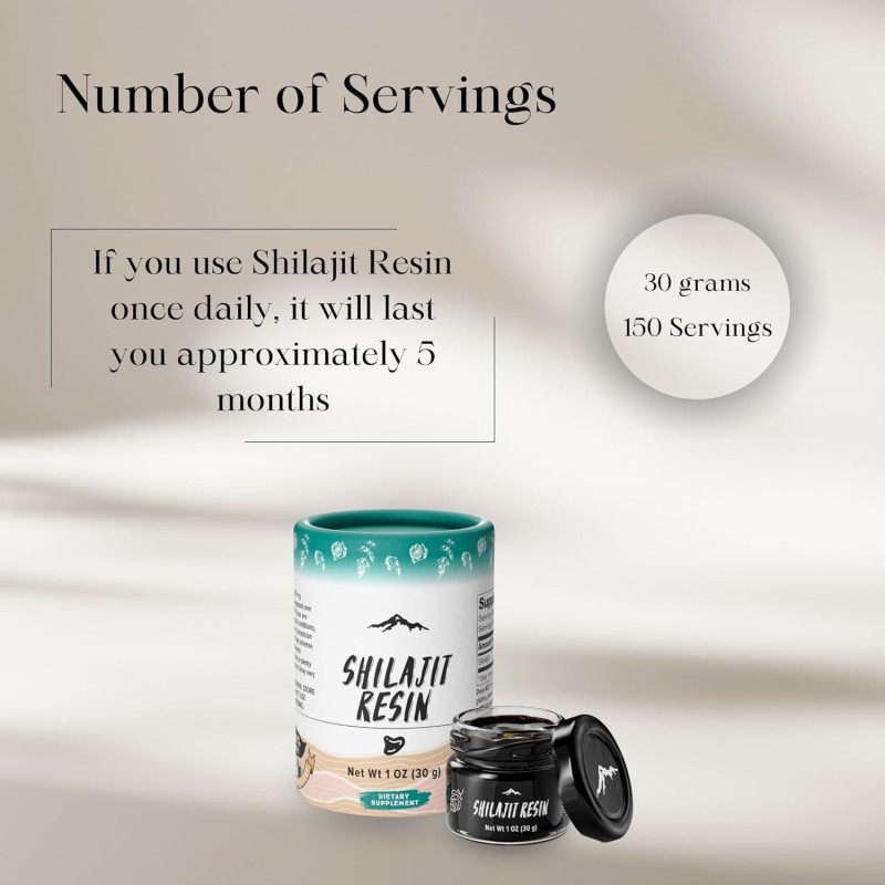 OEM/ODM Pure Himalayan Shilajit Resin Supplements with Minerals Fulvic Acid Organic Private Label Lotion Antioxidant Function