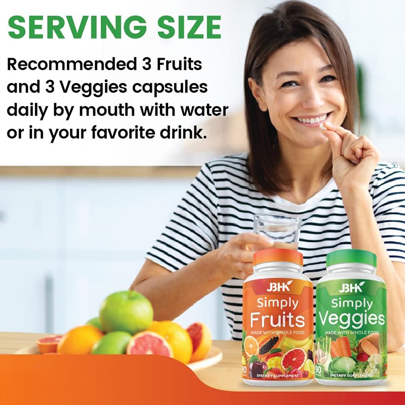 OEM Customized Best Selling Super Vitamin Fruit and Vegetable Capsules Top Healthcare Supplement on the Market