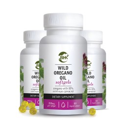 OEM High Quality Dietary Supplement Wild Oregano Oil Softgels Capsules High-Carvacrol Vitamins for Adults