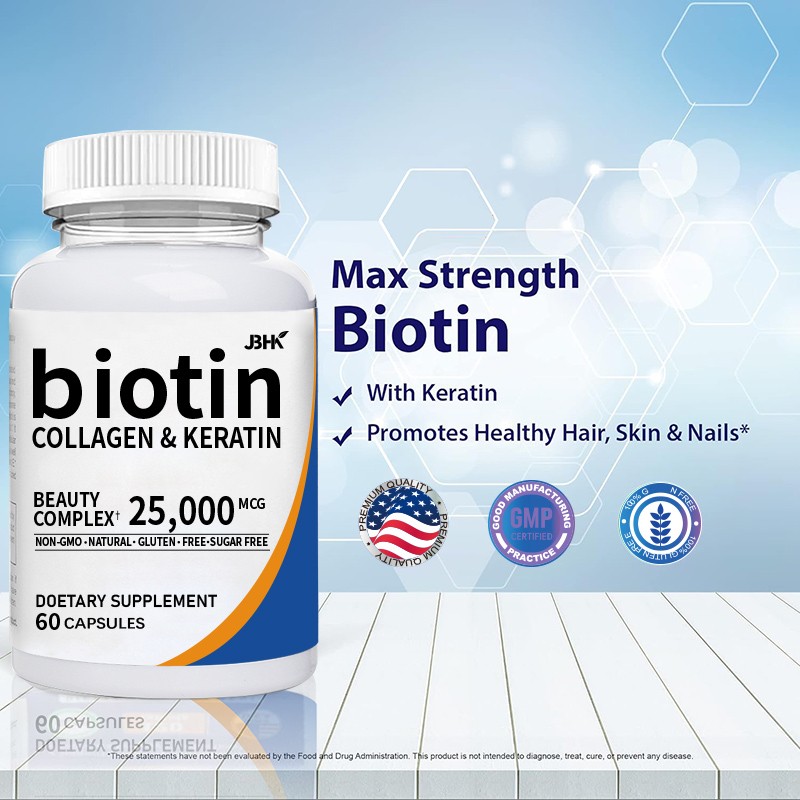 Hot Selling PRP Tube ACD Gel Biotin Gummies Biotine Shampoo Conditioner OEM/ODM Hair Growth Serum w Function