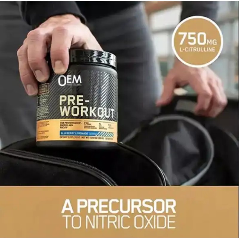 OEM Fast Enhance Muscle Gym Pre Workout Powder Whey Protein Mass Gainer Creatine Monohydrate Supports Enhanced Endurance