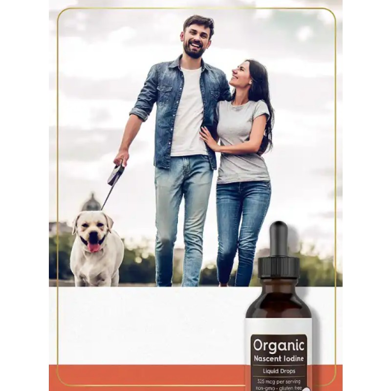 Private Label Organic Nascent Drops Thyroid Energy Metabolism Support Supplement for Adults Beauty Product with Iodine