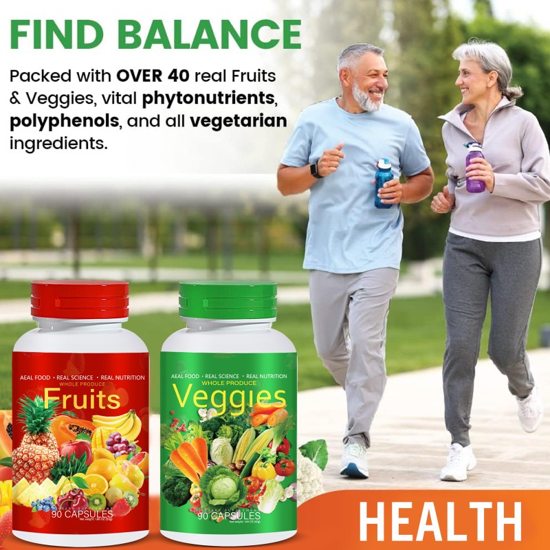 Best-Selling Super Vitamin Fruit and Vegetable Capsules Top Healthcare Supplement on the Market