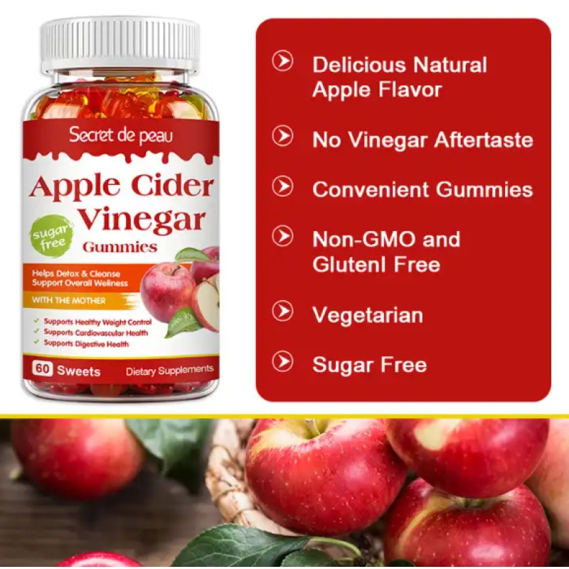 Keto Bear Gummies 10-Capsule Vinegar Cider Weight Loss Adult Beauty Product Not for Pregnant Women