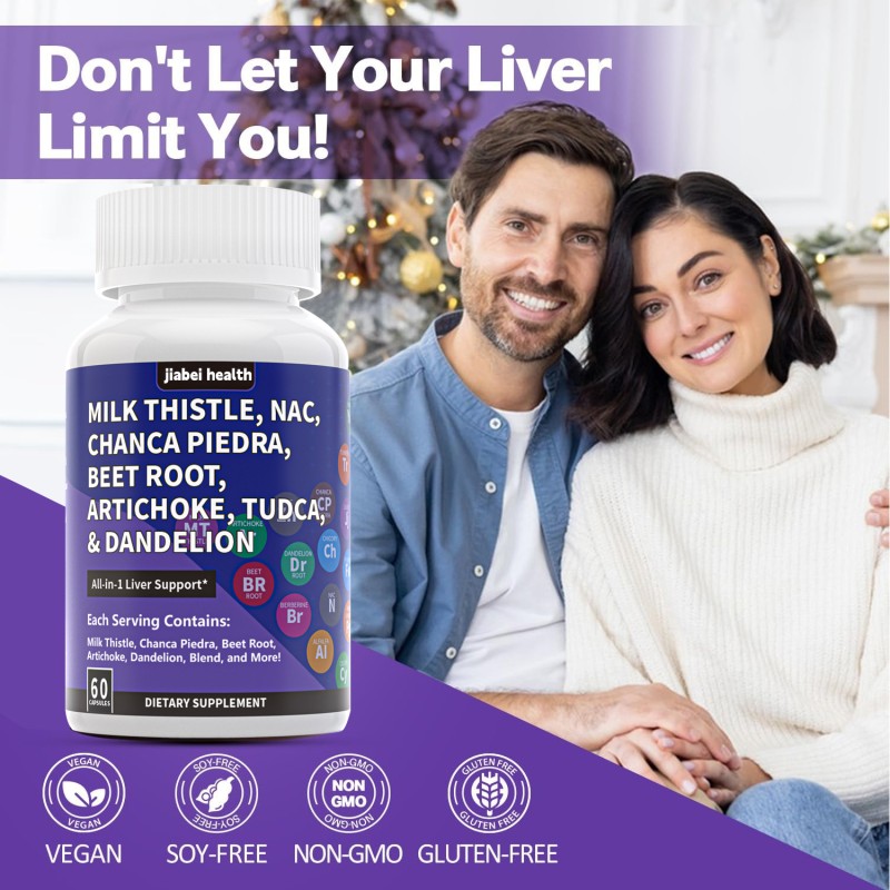 OEM Factory Direct Sales Private Label Natural Milk Thistle Liver Capsules for Adults Not for Pregnant Women