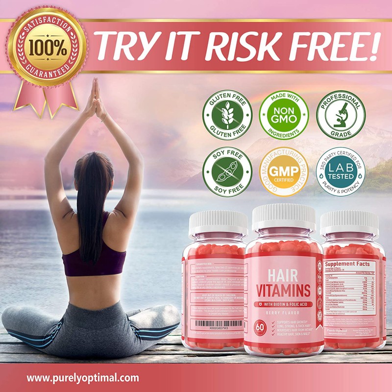 Multivitamin Prenatal Gummies with Folic Acid Vitamin K2 Methylated Folate B6 for Adults and Pregnant Women