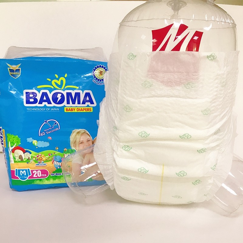 Baby Diapers Manufacturer - Hot Sale Good Quality New Design Super Absorption Disposable New Born