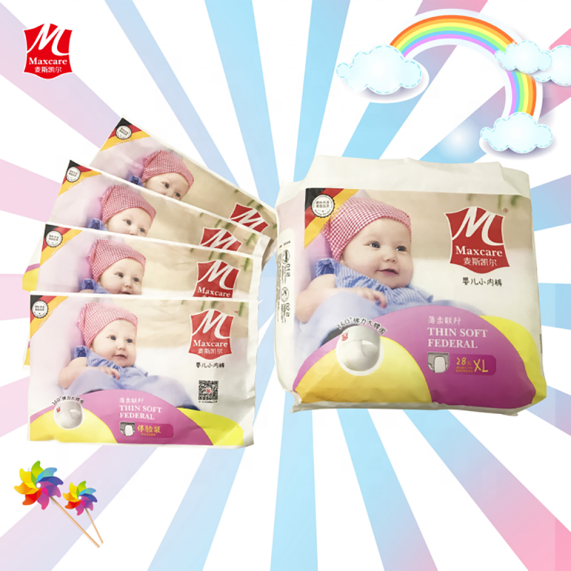 Baby Diapers Manufacturer - Factory New Design High Quality A Grade Overnight Sleep Soft