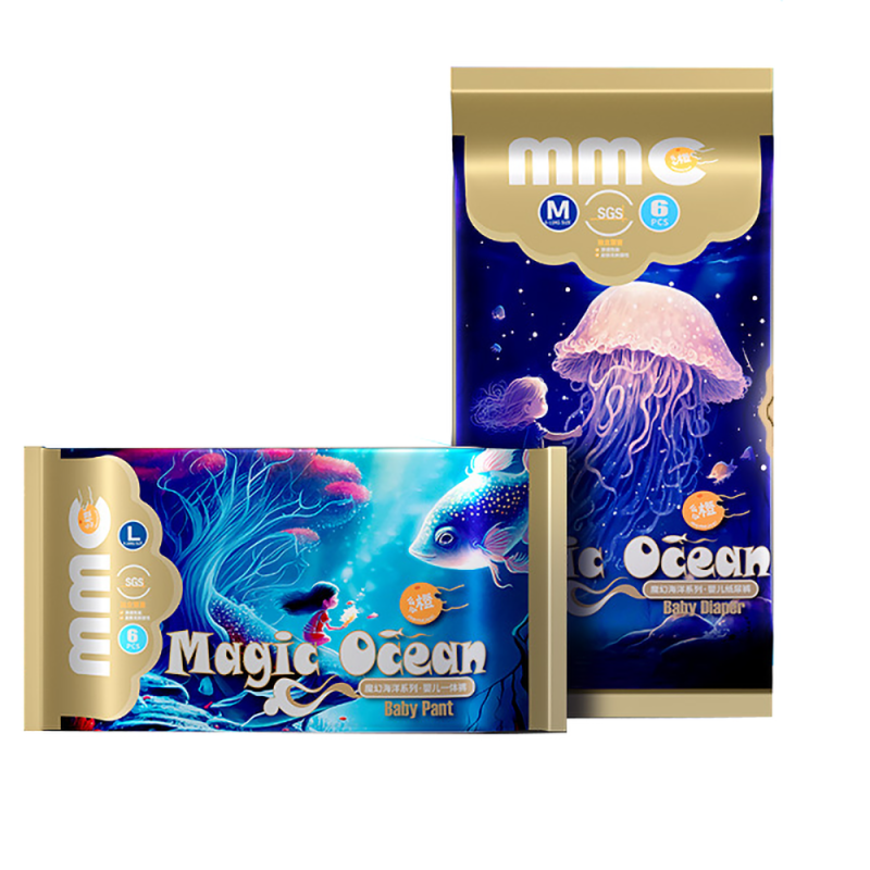 Baby Diapers Manufacturer - Hot Selling Disposable Good Quality Soft Nappies Infant Skin Friendly