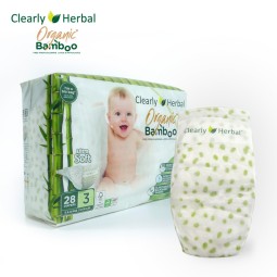 Bamboo Fiber Diapers Factory - Biodegradable Ecological Natural Stock