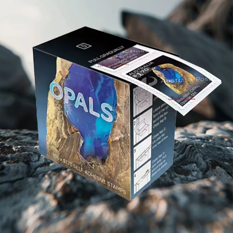 Postage Stamps Manufacturer - Australia 2025 Gemstone-themed Multiple Exquisite Element Stamps