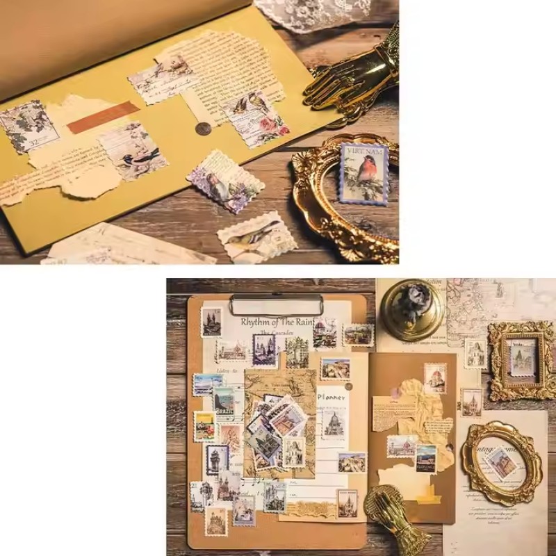 Postage Stamps Manufacturer - Customized Wholesale Oversea Forever Vintage Stamps Sticker