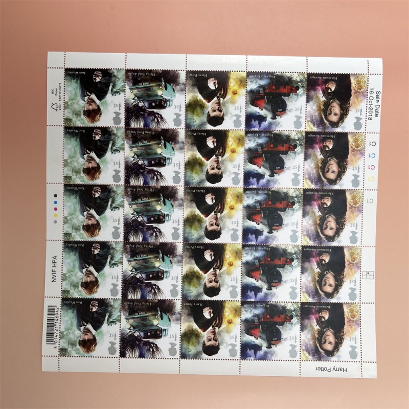 Stamp Stickers Manufacturer - British First Class 25pcs Wizarding World Inspired Hermione Craft
