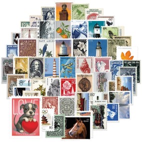 Stamp Stickers Manufacturer - Top-Rated High Quality Printed USA Flag Global Business Envelopes