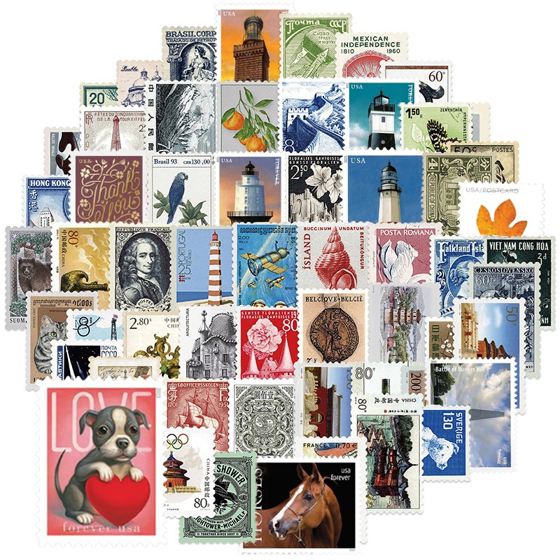 Stamp Stickers Manufacturer - Top-Rated High Quality Printed USA Flag Global Business Envelopes