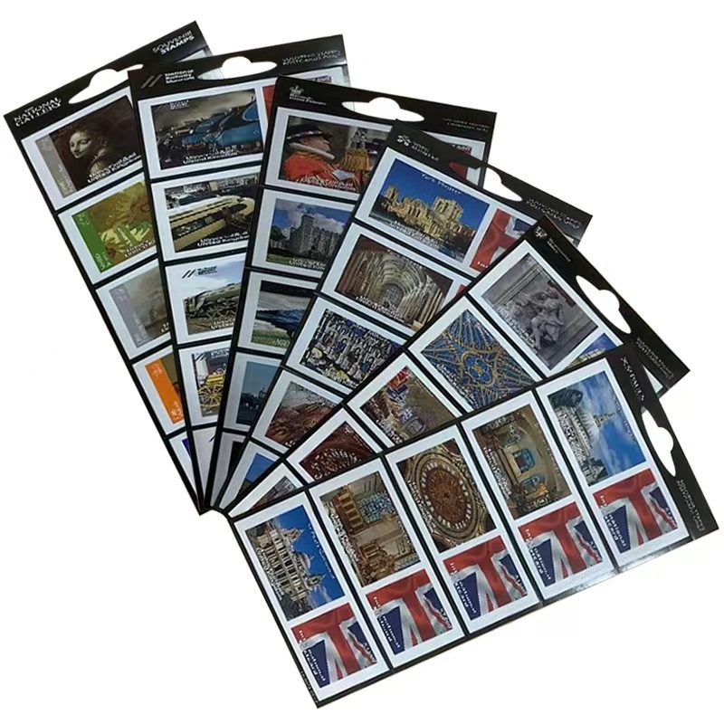 Royal Mail Stamps Manufacturer - British Architecture Collectors Pack 5 Stamps Per Sheet
