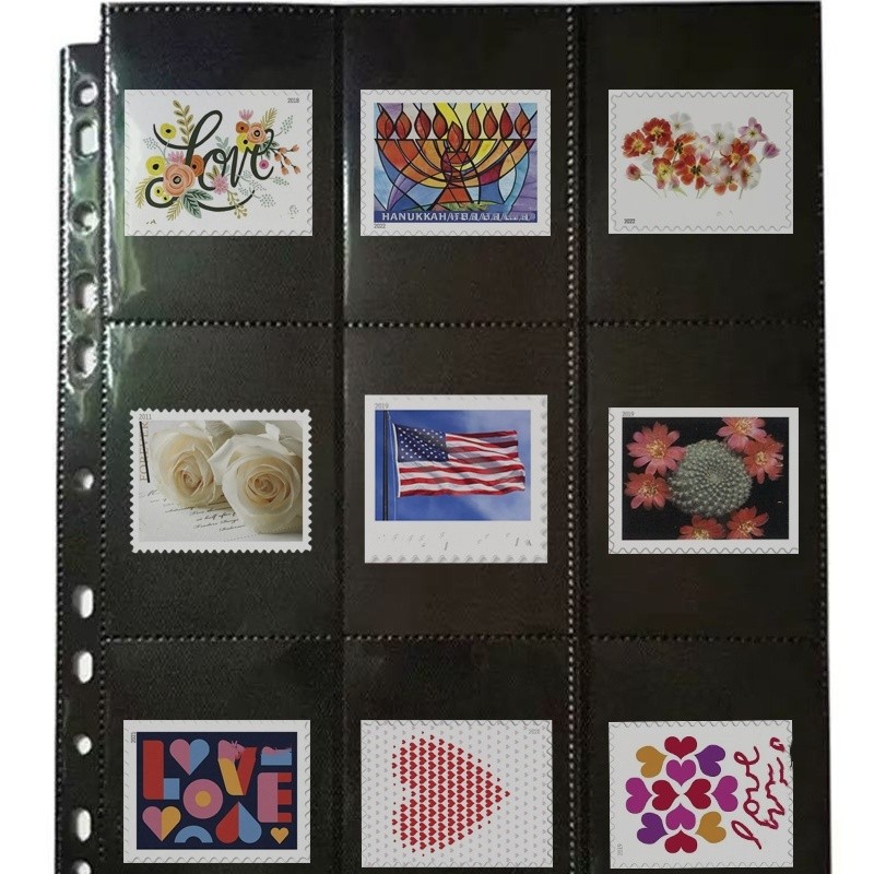 Postage Stamp Albums Manufacturer - US Stamps for Mailing Anniversaries Holidays Weddings