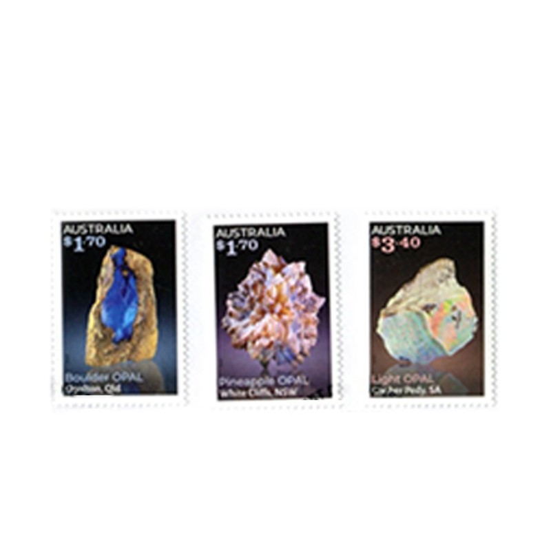 Postage Stamps Manufacturer - Australia 2025 Gemstone-themed Multiple Exquisite Element Stamps