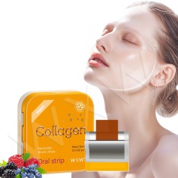 Collagen Oral Strip Factory - Private Labels Brighten Whitening Hair Skin