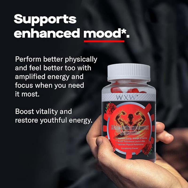 Male Enhancement Gummies Factory - Private Label Ashwagandha Maca Energy Booster