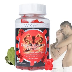 Male Enhancement Gummies Factory - Private Label Ashwagandha Maca Energy Booster