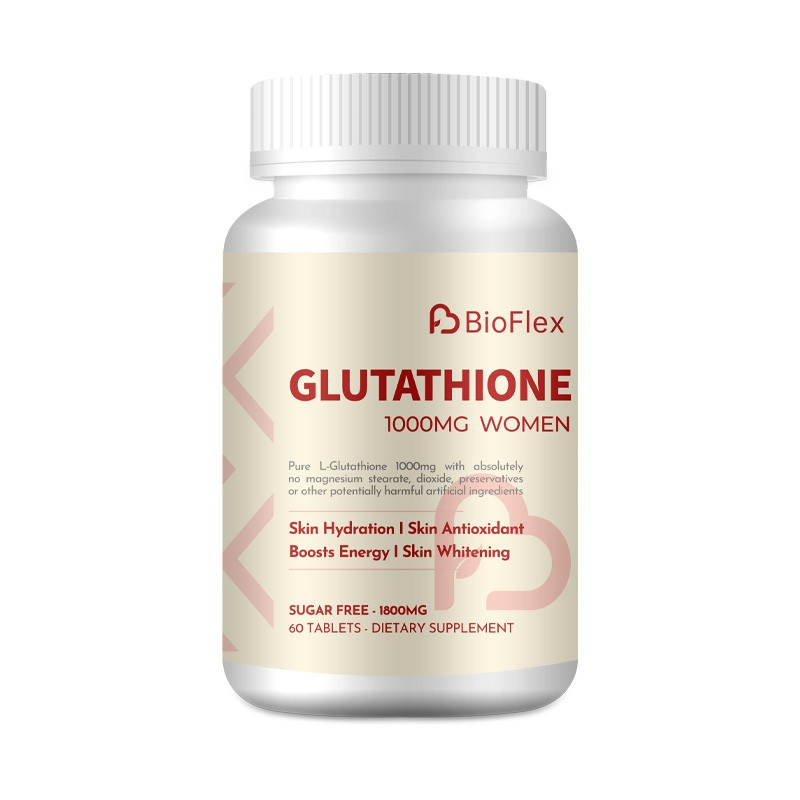 Glutathione Tablets Manufacturer - BioFlex OEM Private Label Anti Aging Skin Whitening 1000MG