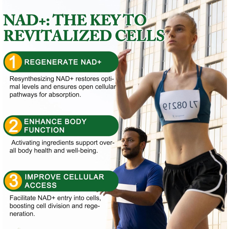 NAD Capsules Manufacturer - Custom Formula 500mg Nicotinamide Riboside NAD Resveratrol Capsule