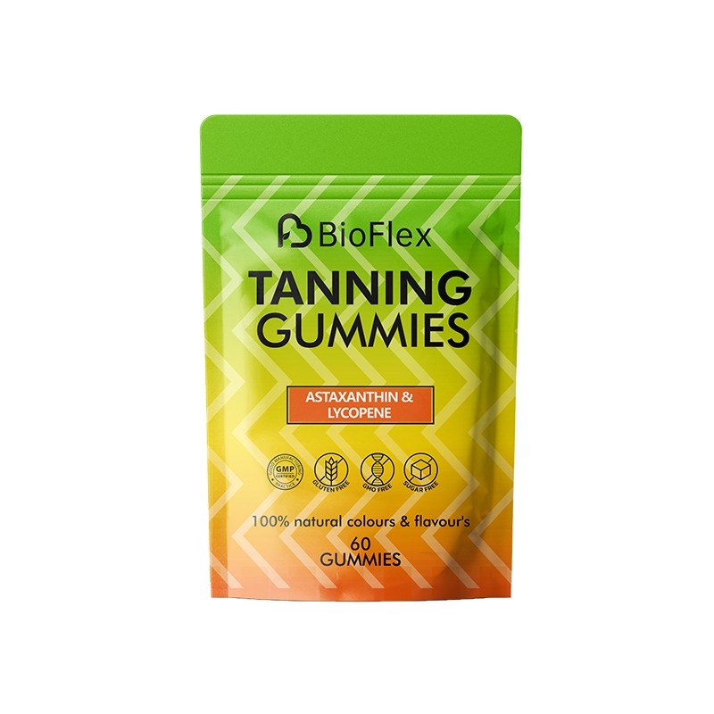 Skin Tanning Gummies Manufacturer - OEM Natural Watermelon Flavor Lycopene Astaxanthin Beta