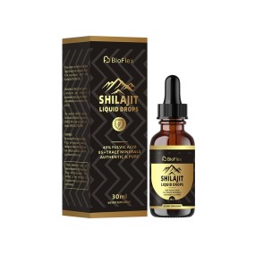 Shilajit Drops Manufacturer - Wholesale OEM Private Label 30ml Organic Himalayan Resin Oil Brain