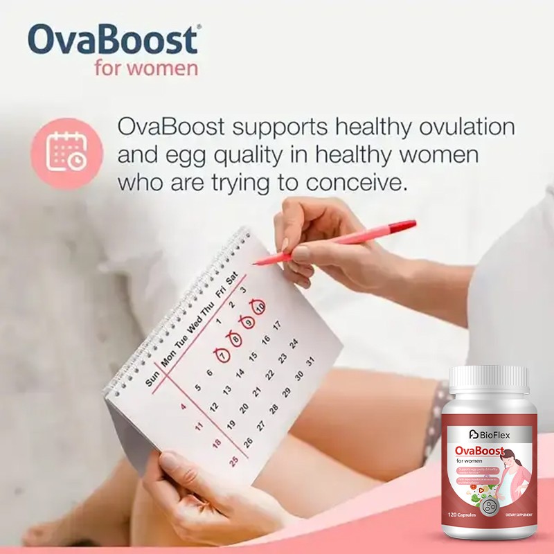 Fertility Supplements Manufacturer - OEM Female Ovaboost Myo-Inositol Capsule Antioxidants Folate