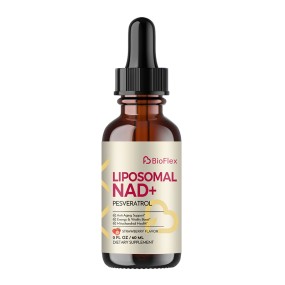 NAD Drops Manufacturer - BioFlex China Factory Custom Formula 1500mg Liposomal NAD+ Oral Liquid