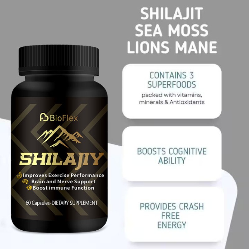 Capsule Supplements Manufacturer - Wholesale OEM Private Label Pure Himalayan Shilajit Gold Capsule