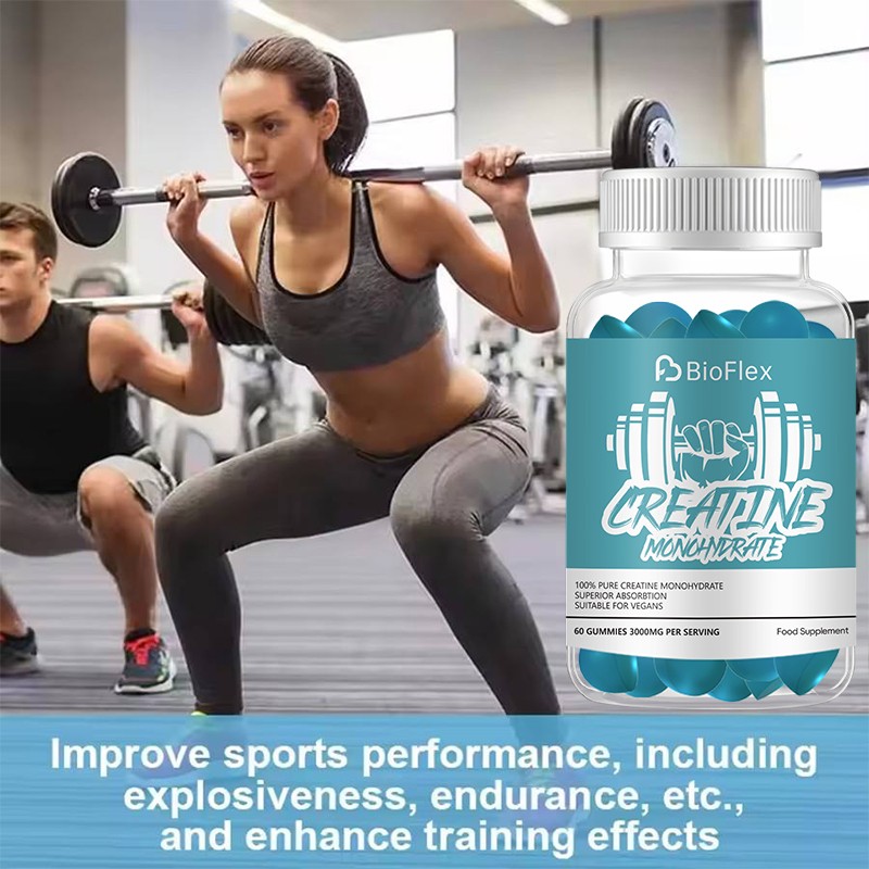 Creatine Gummies Manufacturer - BioFlex China Manufacturer Bulk Custom Private Label 3000mg