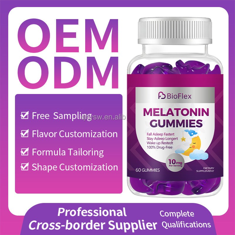 Sleep Gummies Manufacturer - China Factory Outlet Wholesale OEM Private Label 10mg Melatonin
