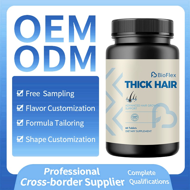 Hair Supplements Manufacturer - BioFlex Custom 60 Tables 5000mcg Biotin Keratin Collagen Vitamin