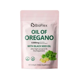 Oregano Oil Capsules Manufacturer - Wholesale 6000mg Oregano Oil Softgels Black Seed Oil Pouch