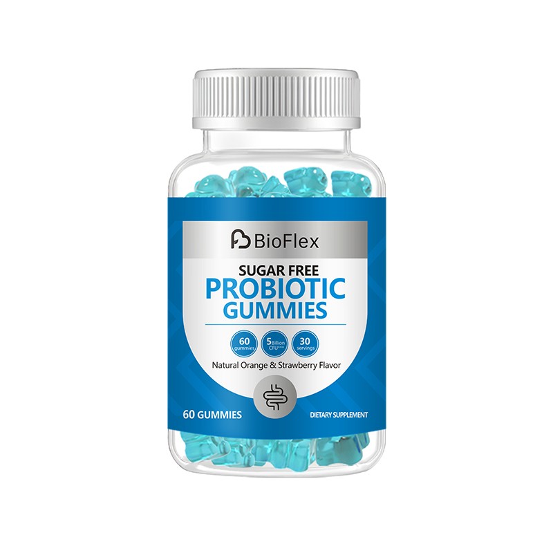 Probiotic Gummies Manufacturer - OEM Private Label Natural Orange Strawberry Sugar-Free 5 Billion