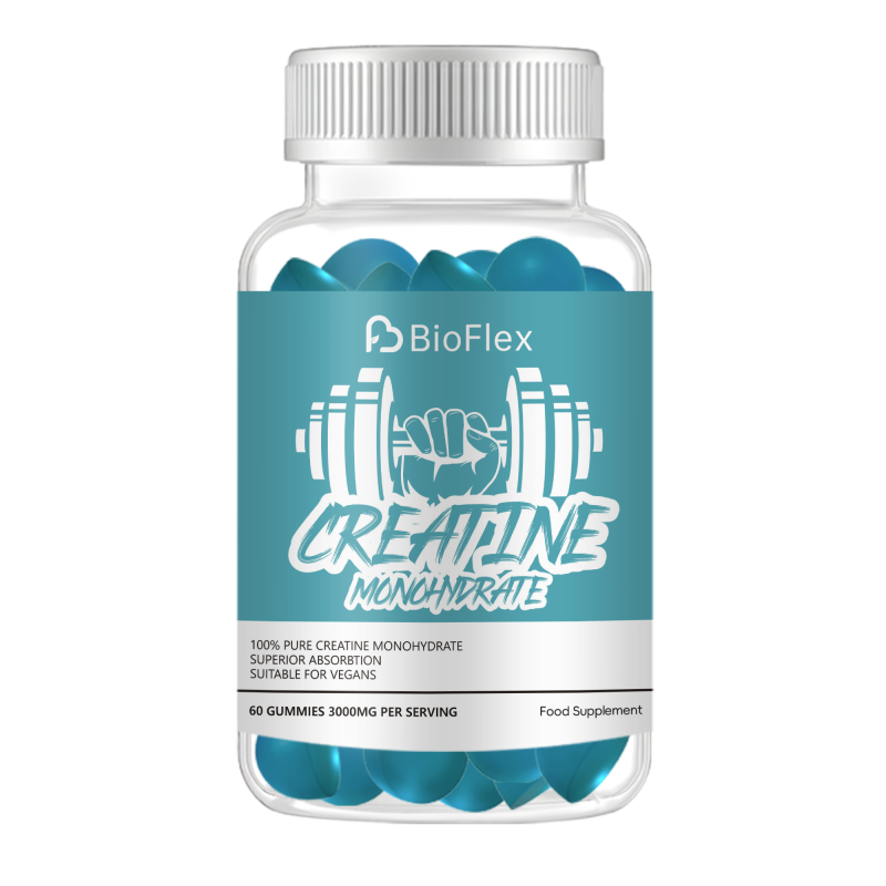 Creatine Gummies Manufacturer - BioFlex Factory Price Sports Nutrition Supplement Flavoured 3000mg