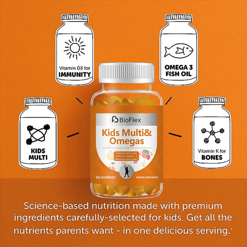 Kids Multivitamin Gummies Manufacturer - Wholesale OEM Private Label Flavored Vegan Multi Vitamin