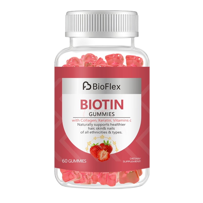 Hair Gummies Manufacturer - OEM Private Label Hair Growth Biotin Collagen Keratin with Vitamin C