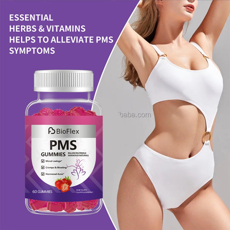 PMS Gummies Manufacturer - Wholesale OEM Private Label Proprietary Herbal Blend Vitamin B6